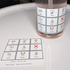 TalkAbout Board: Food & Drink Sticker Set