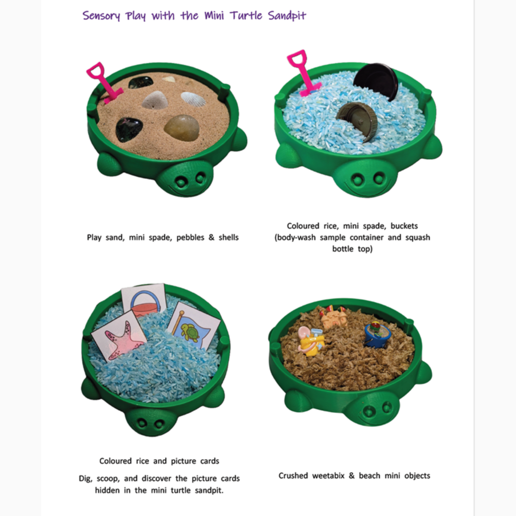 Mini Turtle Sandpit Set